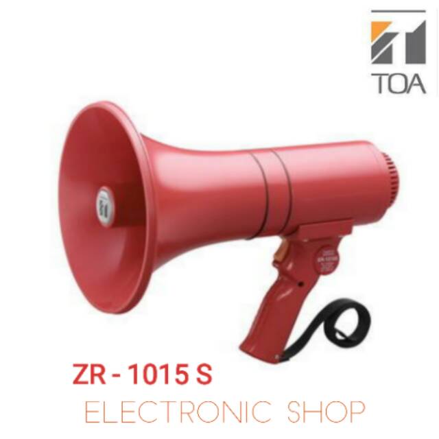 Hand Grip Megaphone TOA ZR-1015S (Sirene)