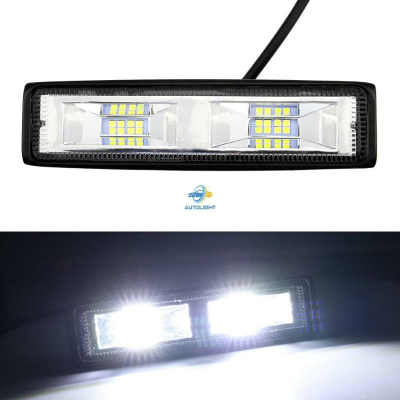 Lampu Tembak Cwl Cree 16Mata LED  3030/36 Watt &amp; COB/48 Watt 6000k 12V Dan 24V Lampu Mobil &amp; Motor