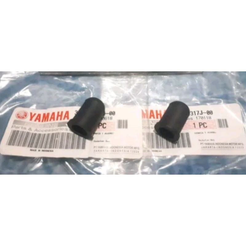 Karet damper ori dudukan breket lampu depan bulat ori ke segitiga rx king new peredam