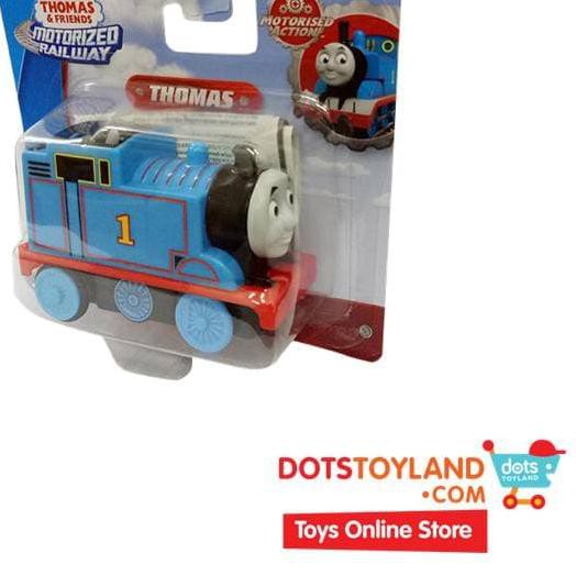 ♪ Original Thomas & Friends Motorized Thomas Engine Mainan Kereta ♛