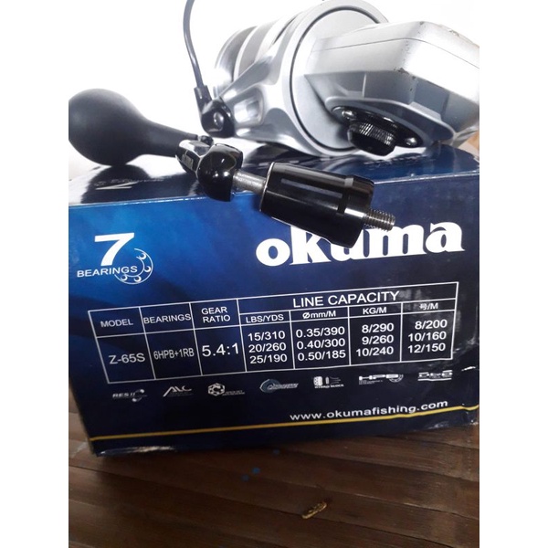 reel okuma azores 6500