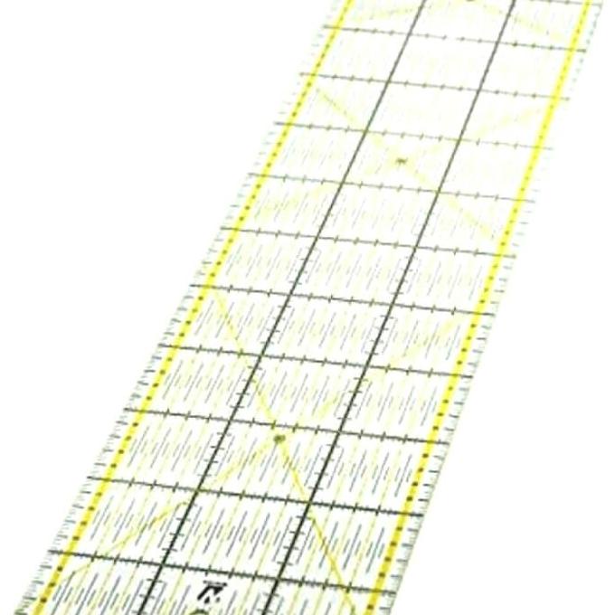 

[BISA COD] Penggaris Jahit - Quilting Ruler AC 60 - Penggaris Pola Jahit 15x60 CM
