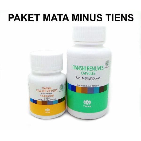  Obat  Mata  Minus  Suplemen Herbal Tiens  Shopee Indonesia