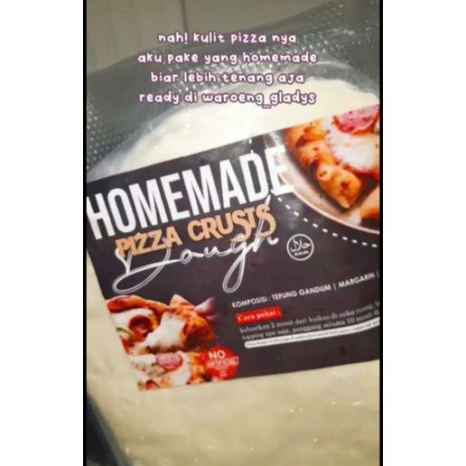 

Homemade Pizza crusts