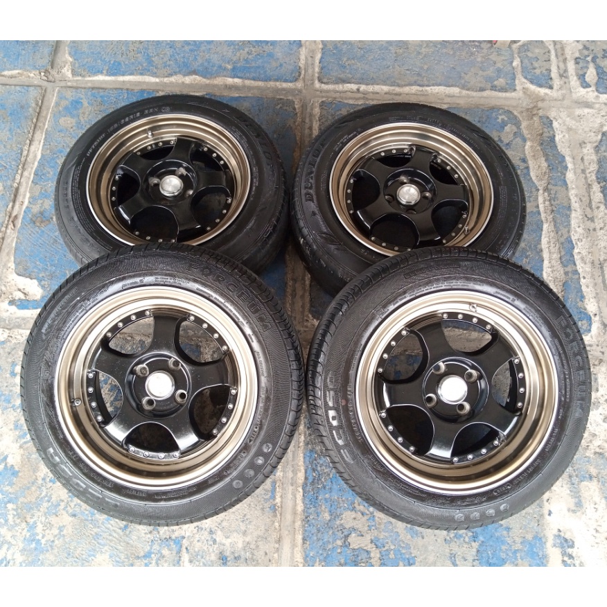 velg seken bekas ring 15x7 pcd 4x100 seken bekas murah ring 15x7  seken bekas murah