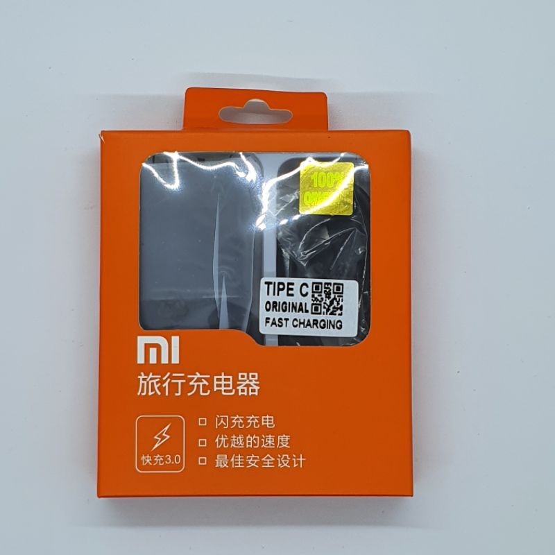 Charger Casan Xiaomi Mi Max 2 USB Type C Fast Charging Original