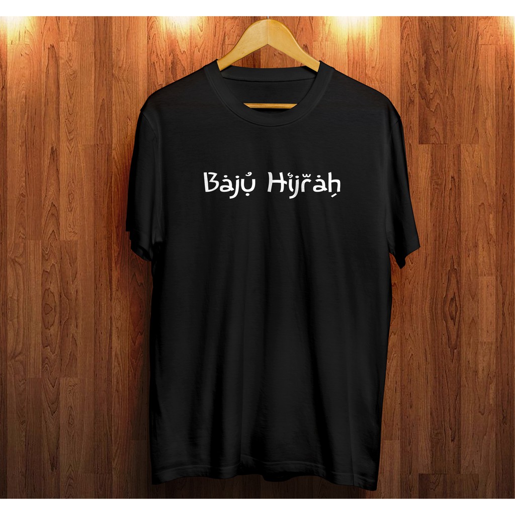 Baru TEBAL kaos  Hijrah XS S M L XL XXL katun combed 20 s 