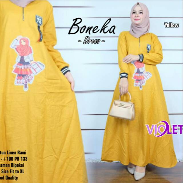 BONEKA DRESS BY VIOLET