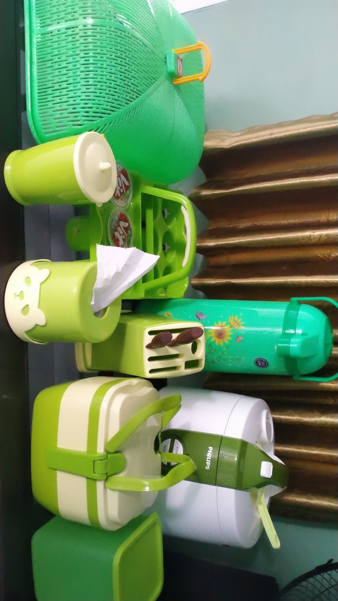 Rantang Makanan Green / Tempat Makanan 3 Tingkat Gr3in1 - Tempat Bekal Makanan Genki Market