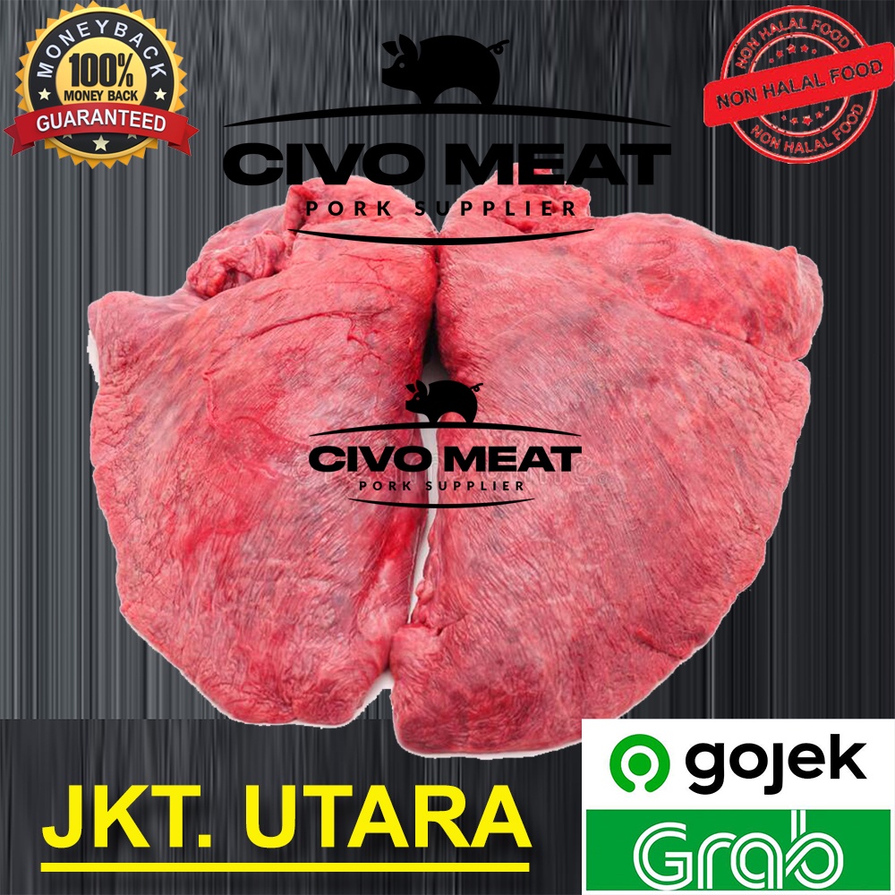 

Paru Babi / Pork Lung segar or frozen kualitas bagus - 1 pcs