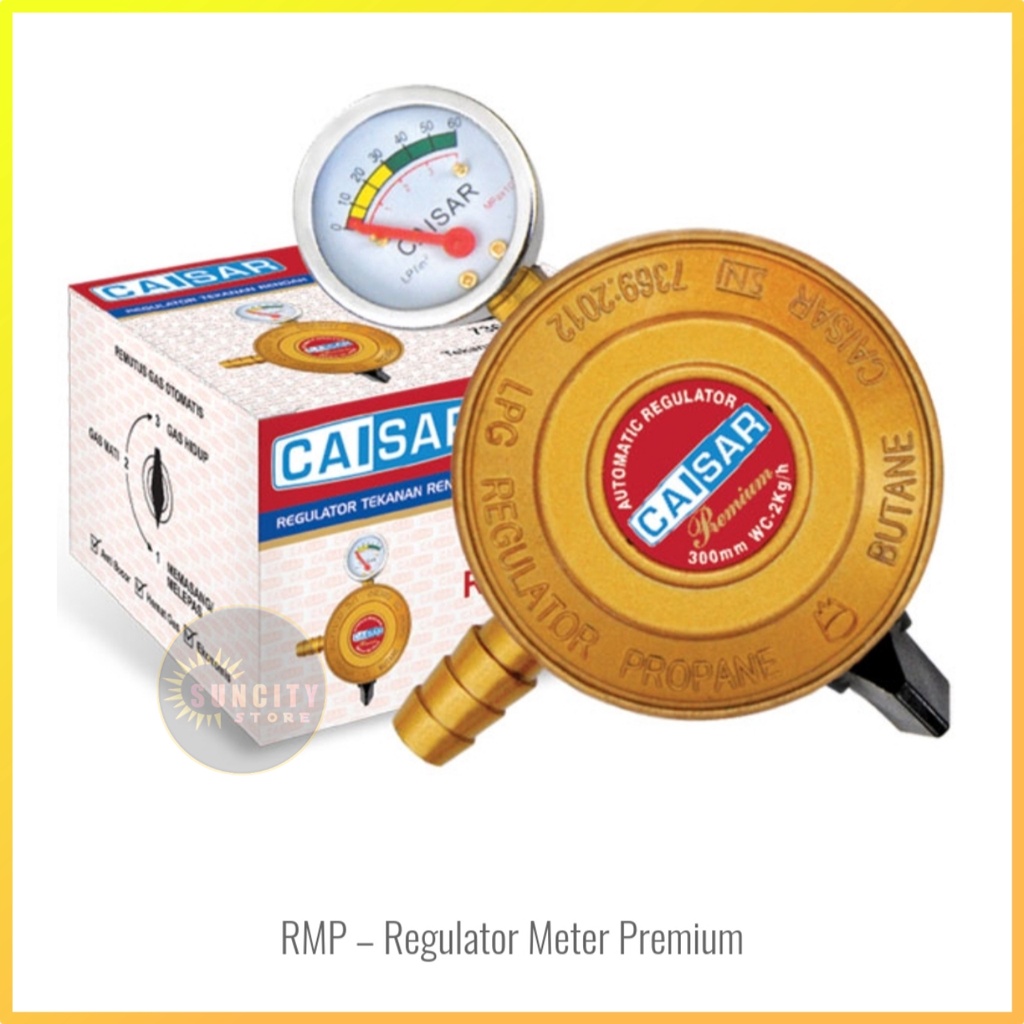 Caisar Regulator Gas Premium Meter &amp; Non Meter