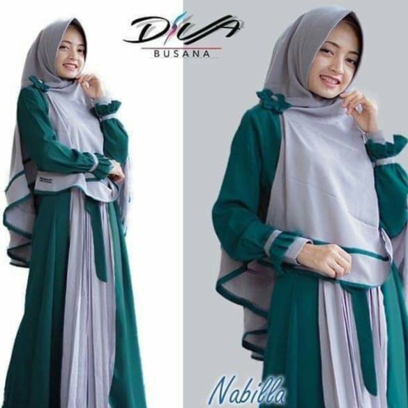 NABILA GAMIS SET BY DIVA BUSANA