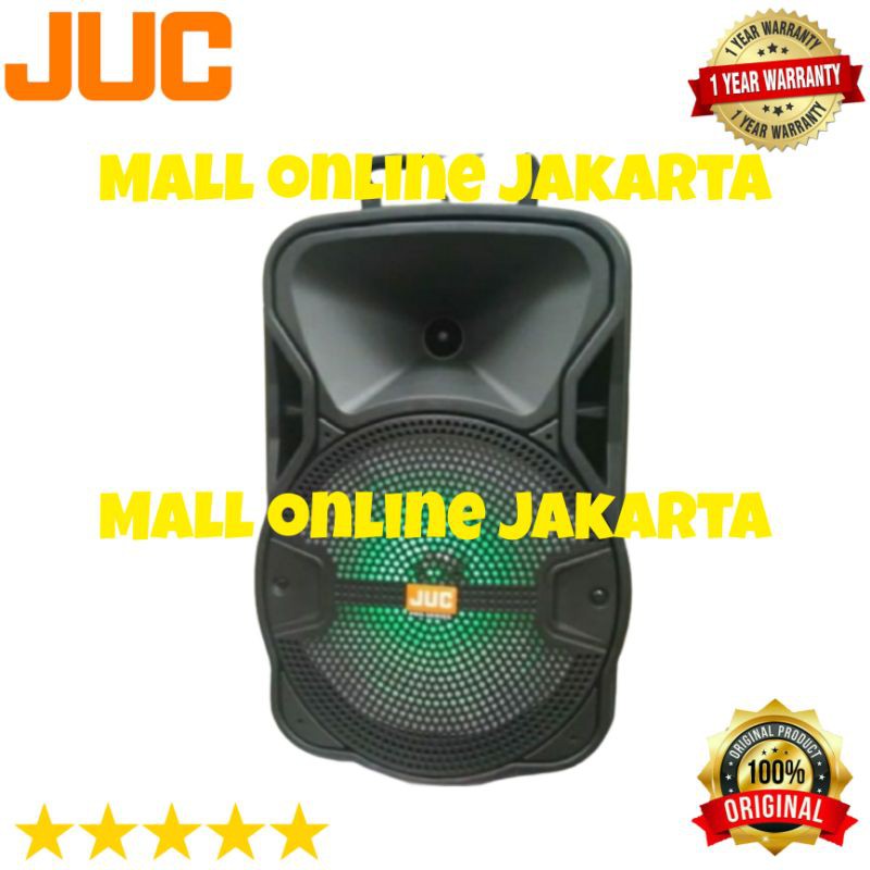 Speaker portable juc 8 inch aktif wireless meeting aktiv