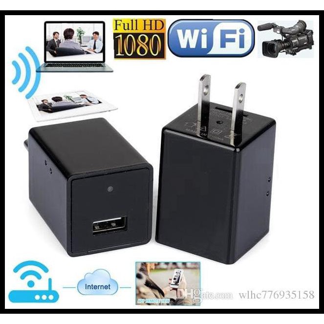 TERMURAH SPY CAM/SPY KAMERA/SPY ADAPTOR CHARGER WIFI FULL HD 1080P MURAH