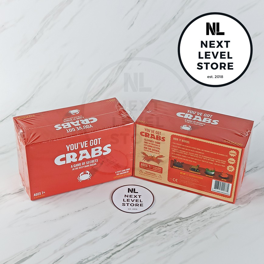 You've Got Crab Game Board Games Card You Have Got Crab ORIGINAL TERMURAH!