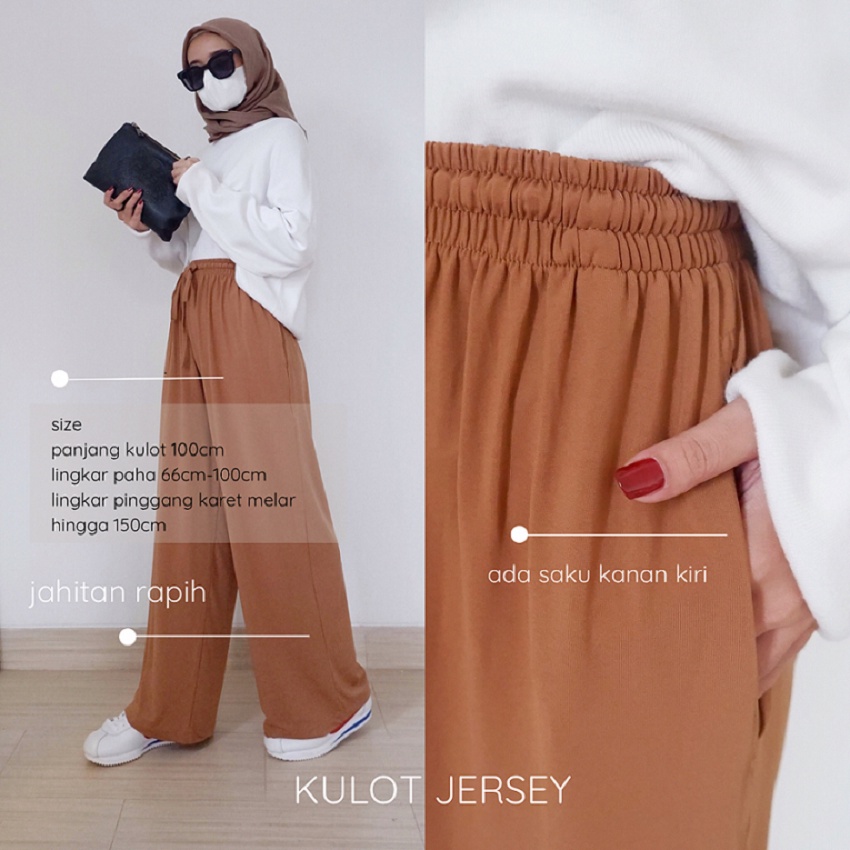 KULOT JERSEY JUMBO / CELANA JUMBO / KULOT JERSEY PREMIUM