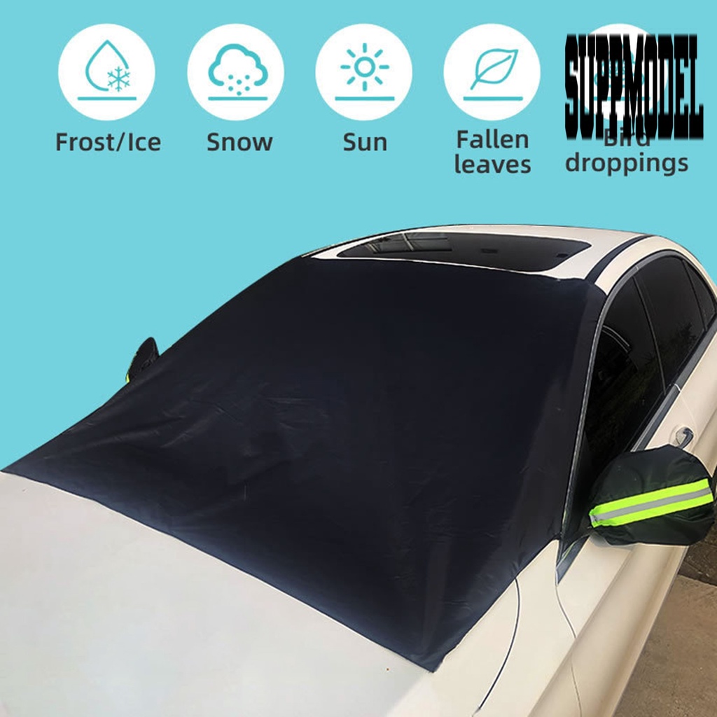 Cover Pelindung Mobil Bahan Polyester Tahan Hujan / Sinar Matahari Bisa Dilipat