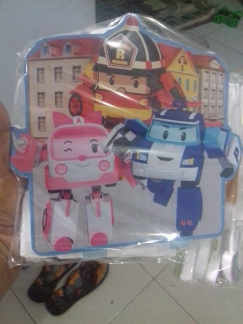 Sale!!!cake Topper Robocar Poli