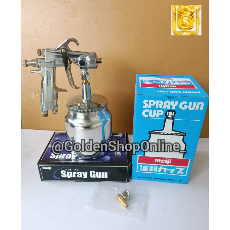 Promo Spray Gun Meiji F110 Tabung Bawah Asli Jepang