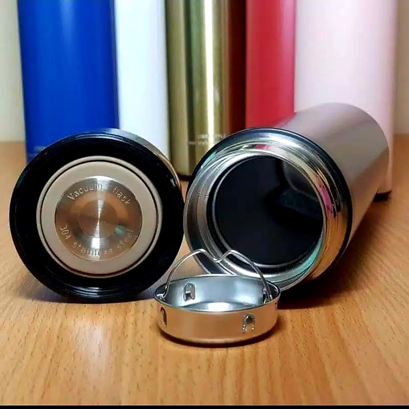 tumbler LED termos suhu 500ml termos panas botol tahan dingin tumbler digital angka botol minum-4