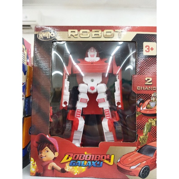 Robot boboiboy galaxy / mainan robot. tulis di notes mau biru/merah