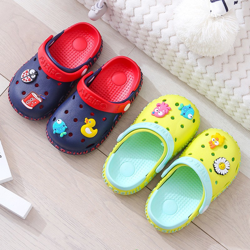 Sandal Anak AUEIFO Bahan EVA Dengan Gambar Kartun Sepatu Import