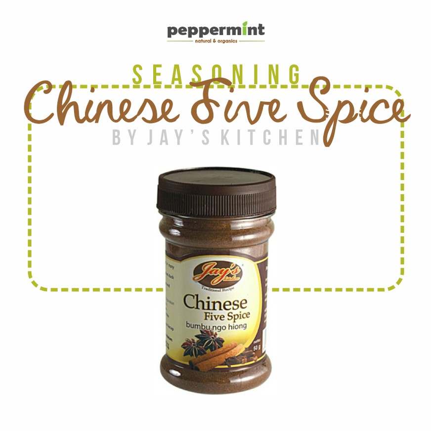 

Jay's Chinese Five Spices (50 gram) / Bumbu Masak Ngo Hiong Ngoyang Ngohiang