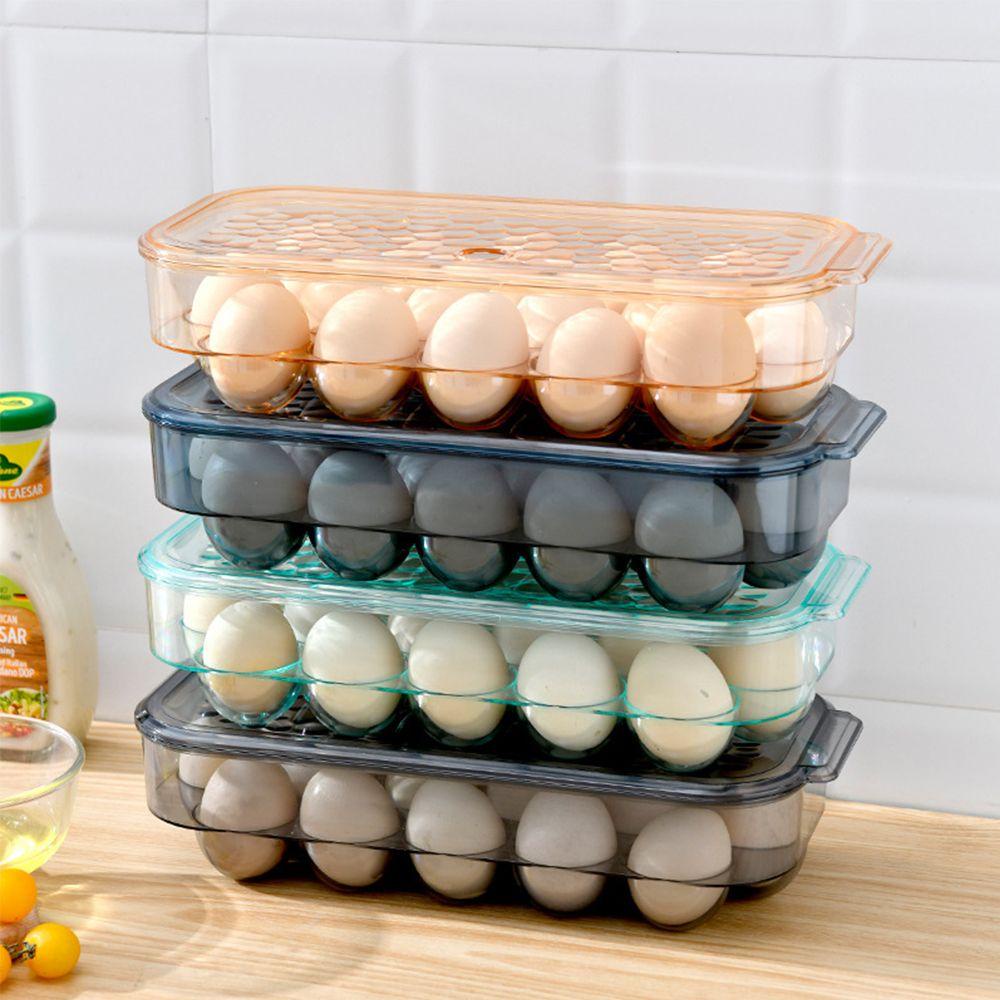 Solighter Egg Box Simplicity Dengan Tutup 16grid Container