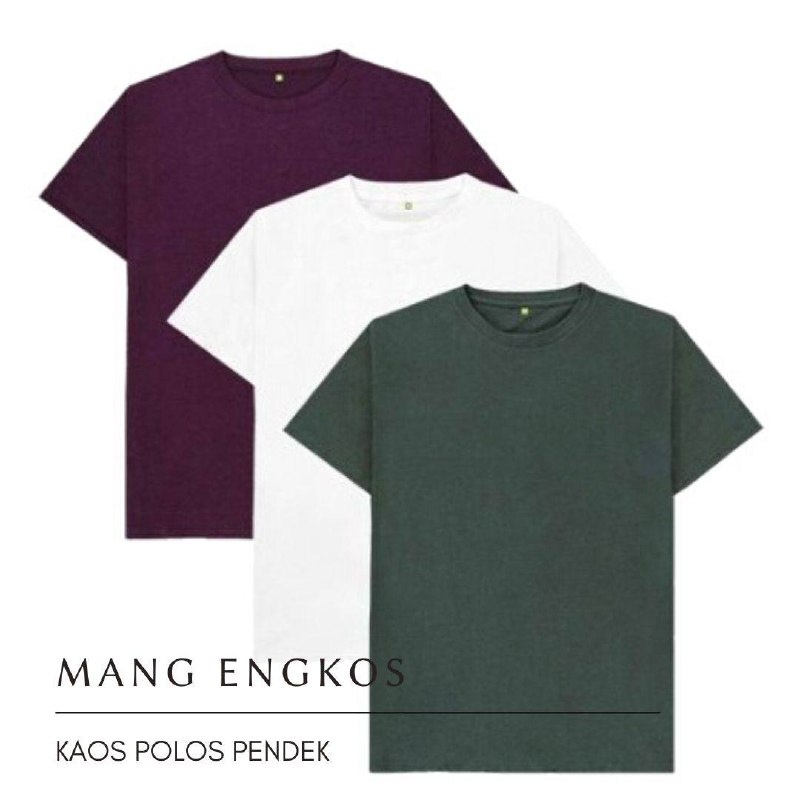 baju pria wanita polos LENGAN PENDEK ONECK | kaos polos | PROMO HARGA MURAH | WARNA WARNI