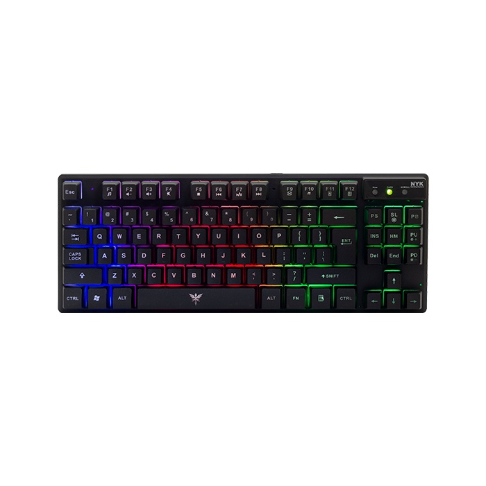 NYK K-01|K01 LEGION Keyboard GAMING TKL Rainbow Back Light - RGB Led