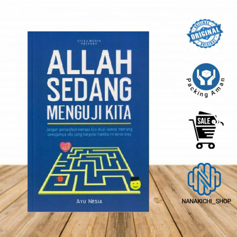 BUKU AGAMA ISLAM ALLAH SEDANG MENGUJI KITA