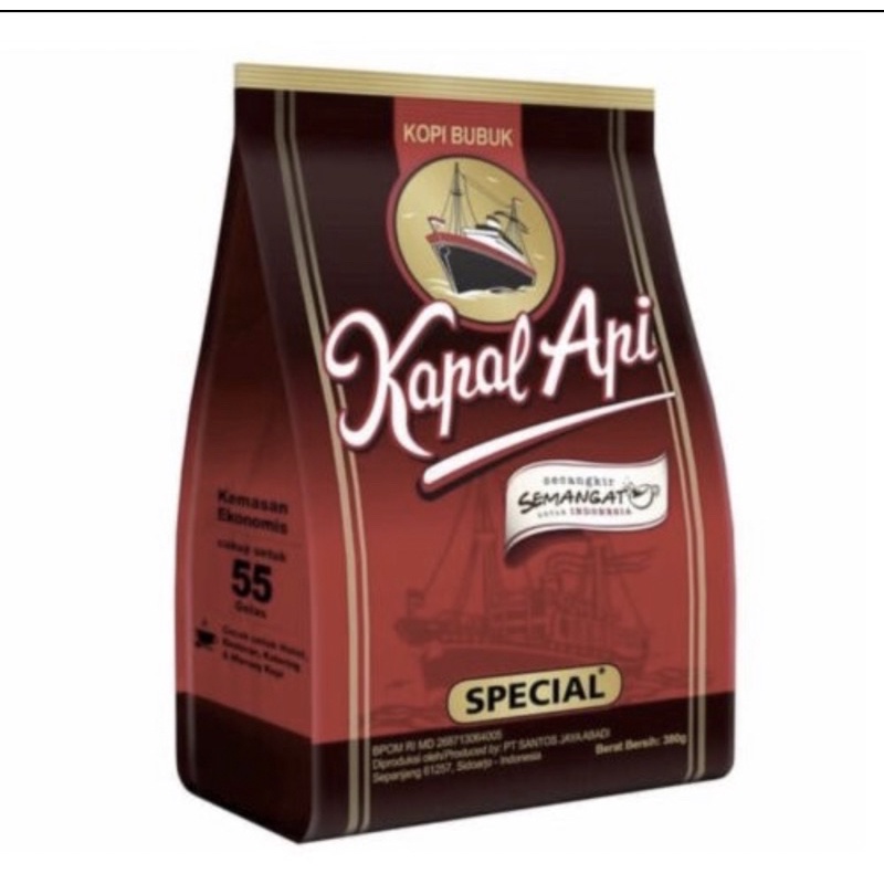 

KAPAL API KOPI SPESIAL MERAH 380 GR