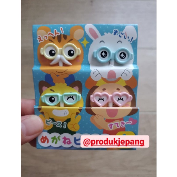 Tusukan Bento Kacamata Tusuk Bento Kacamata Food Pick Glasses Torune Tusuk Bento Kacamata kaca mata