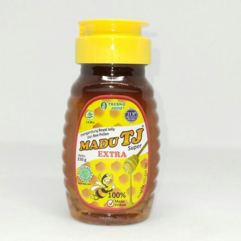 Jual Madu TJ Super Extra Royal Jelly Bee Pollen 150 Gr Tresno Joyo ...