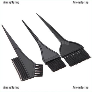 Amongspring 5Pcs Set Mangkuk Kuas Cat  Rambut  DIY untuk 