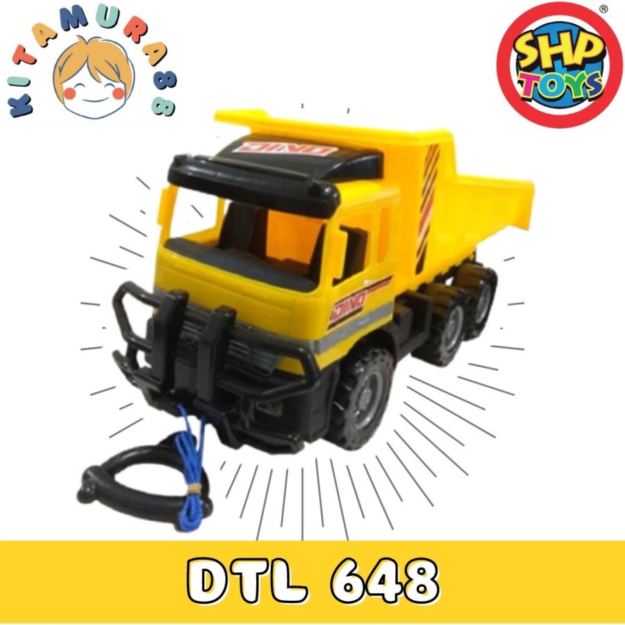 Mainan Anak Mobil Truk Pasir Kuning Murah - SHP TOYS - DTL 648