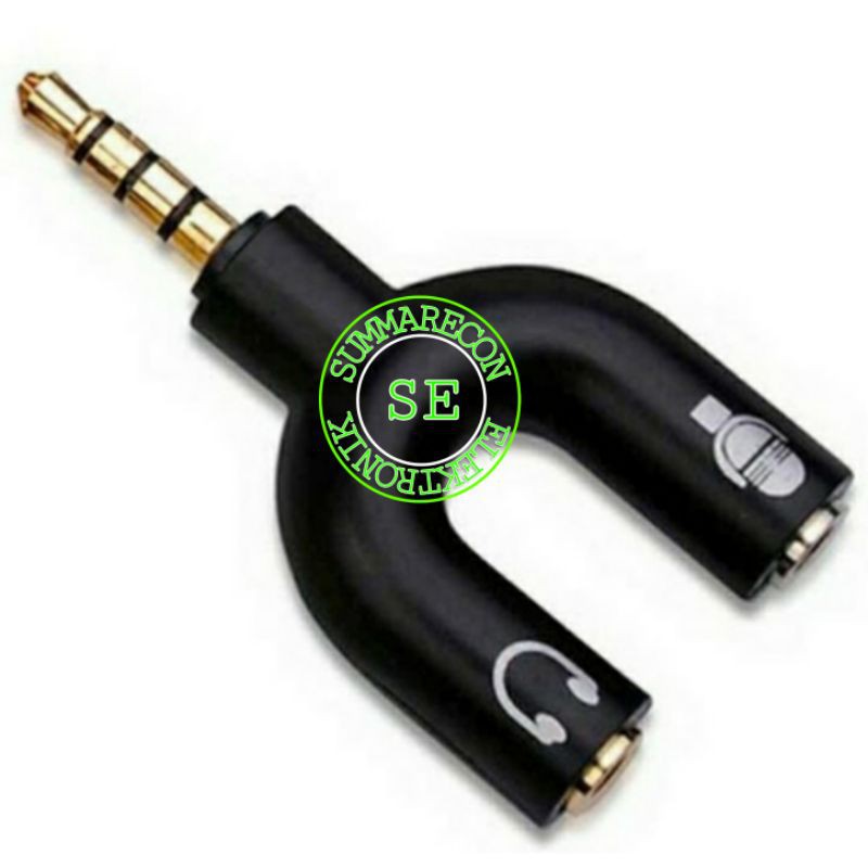 spiliter microphone splitter mic splitter u