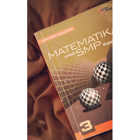 

Preloved buku matematika smp kelas 9 ktsp 2006