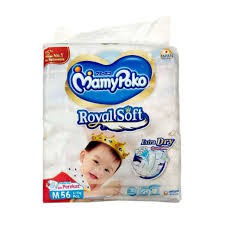 MamyPoko EXTRA SOFT SIZE M 56 MamyPoko EXTRA DRY-POPOK BAYI PAMPERS CEPAT KERING-PAMPER PEREKAT