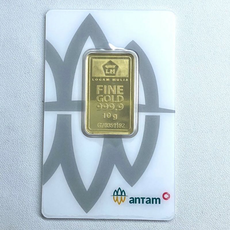 LOGAM MULIA EMAS ANTAM 10 GRAM