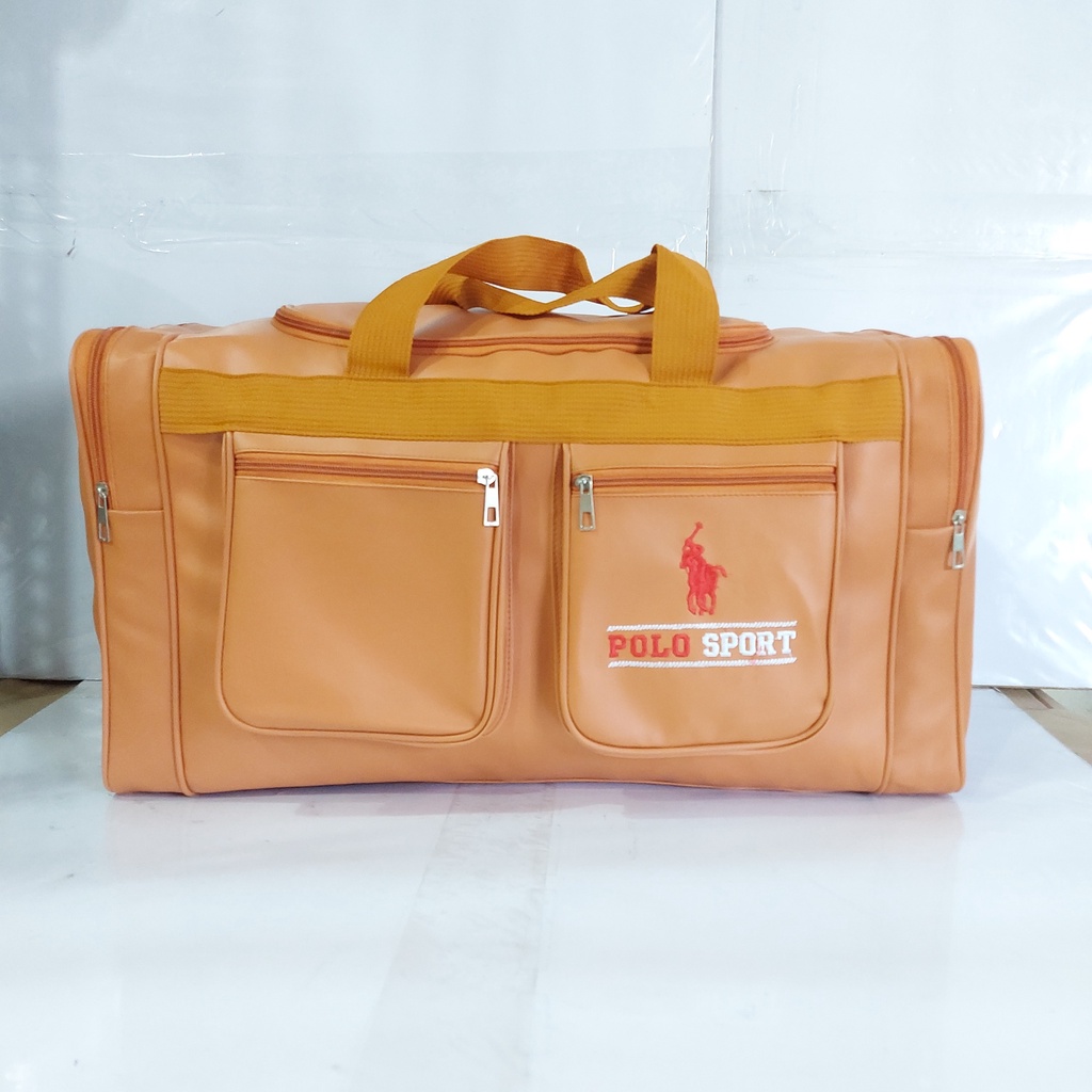 Tas Pakaian Kulit POLO BARU / Tas Travel Polo Kulit 2 TINGKAT EKSPANDING &amp; PANJANG / Tas Pakaian POLO MURAH / TRAVEL BAG LEATHER 2 TINGKAT BESAR MURAH KUAT / TAS BERANGKAT POLO KULIT MURAH BARU BESAR / TAS PAKAIAN POLO SPORT 2 TINGKAT BESAR MURAH BARU ORI