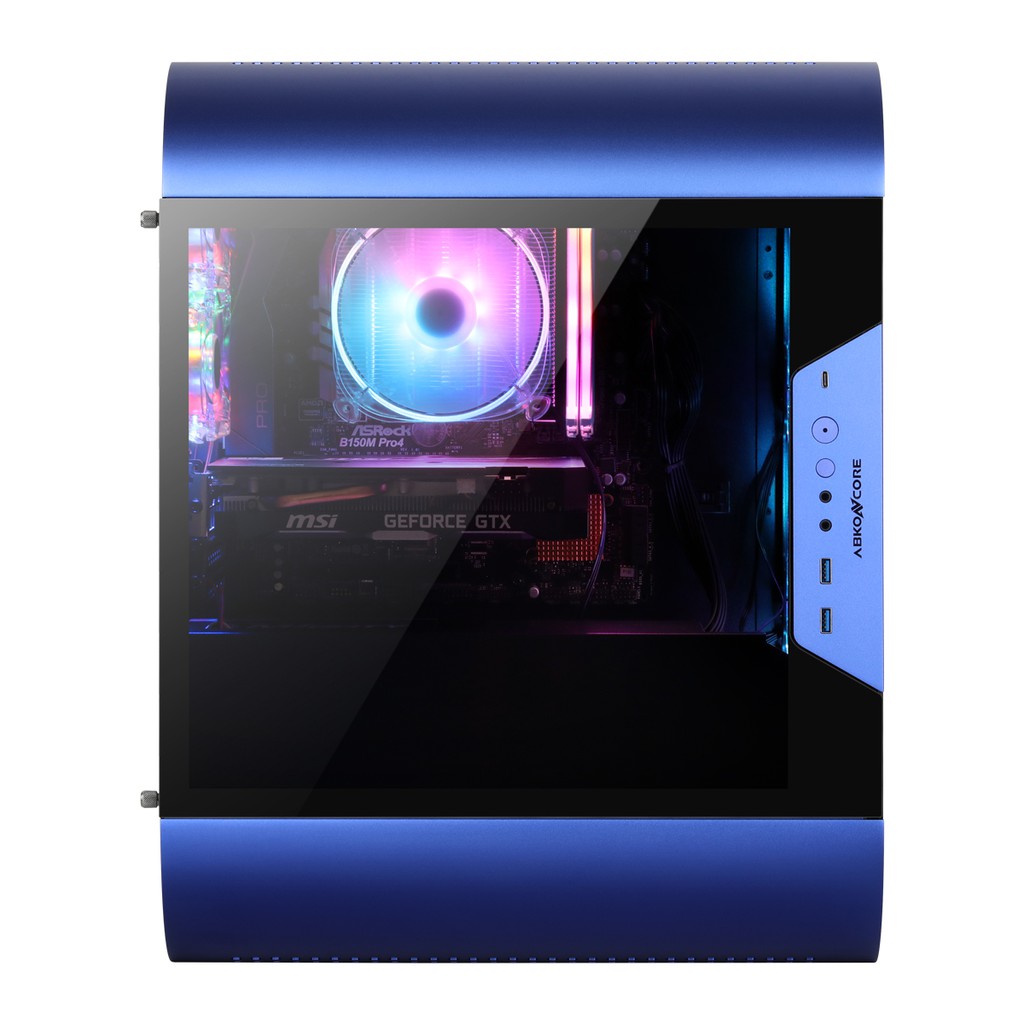 CASE GAMING ABKONCORE AL 300M FREE 3FAN | PC CASING AL300M