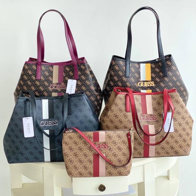 Tas Guess Vikky Tote Bag Free Pouch Rz987Q8Xo8
