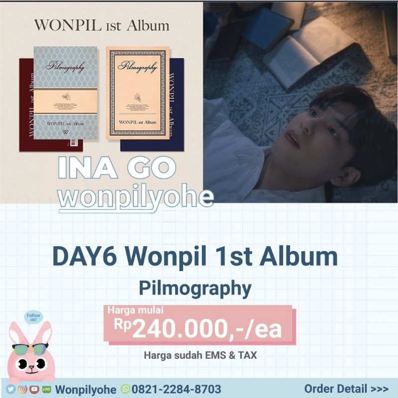 [CO] WONPIL DAY6 1st Album <Pilmography>