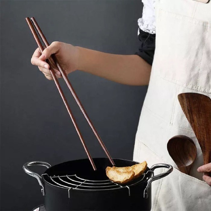 Sumpit Kayu / Sumpit Masak Menggoreng Wooden 42cm