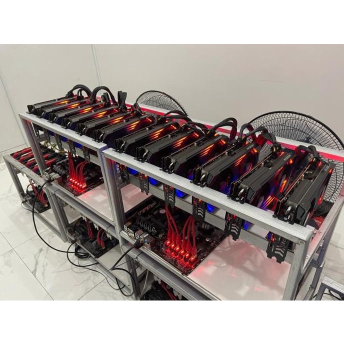 Jual Paket Mining Rig Rx Xt Vga Siap Pakai Termurah Indonesia Shopee Indonesia