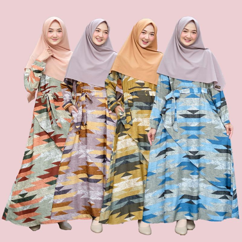 Riskirich Gamis Faatin Motif Original Riskirich