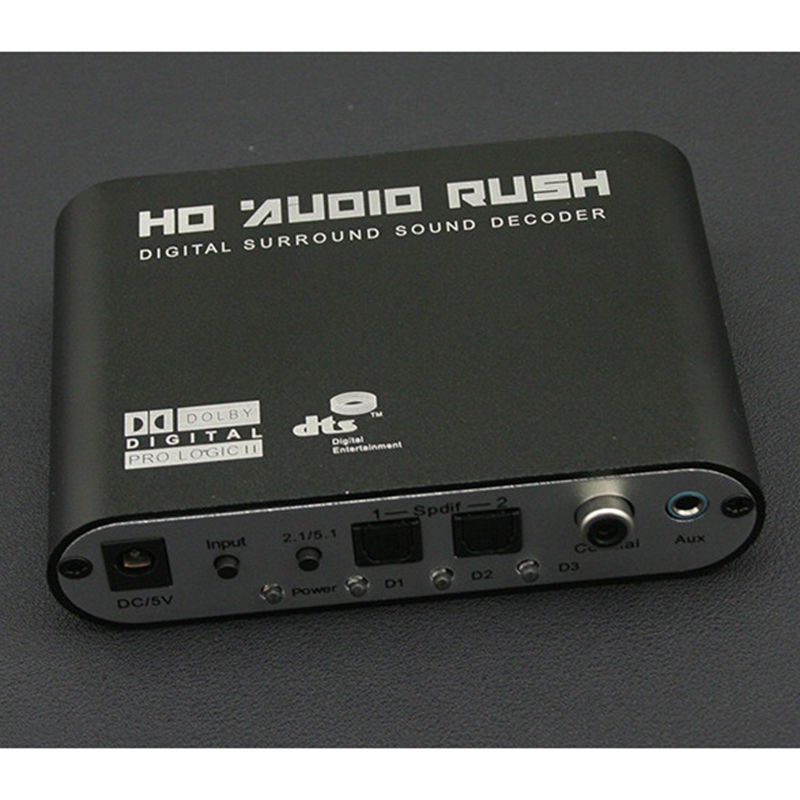 DTS / Dolby AC3 Decoder to Active Speaker 5.1 Converter