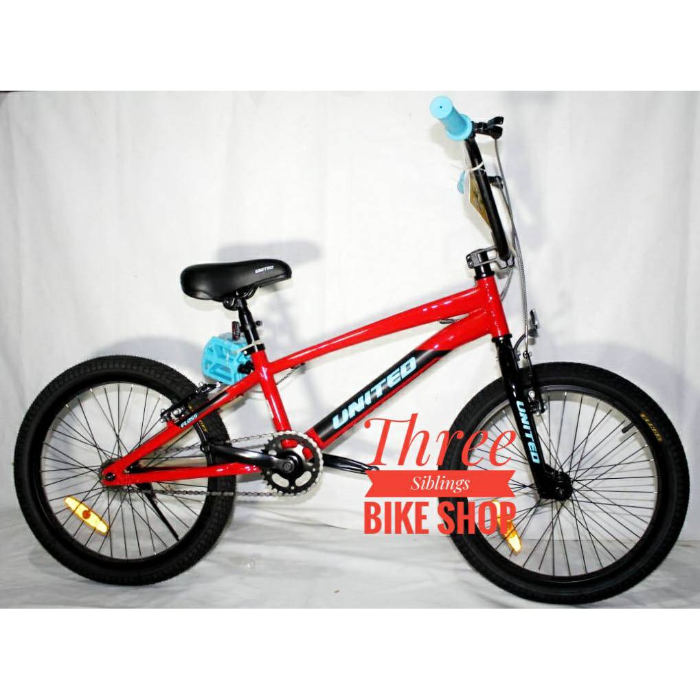 SEPEDA BMX UNITED FLOSS 20 INCH WARNA MERAH