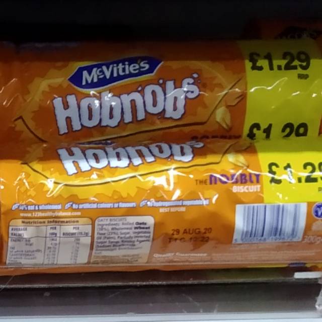 

Mcvitie's hobn'o'bs the nobbly biscuit 300gr biskuit import
